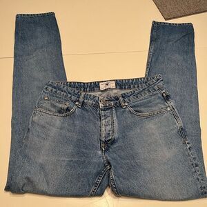 Blacksmith & Co. H.E. By Mango Button Fly Straight Leg Jeans sz 30